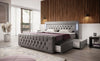 Luxuriöses Boxspringbett Diva: Modern, Komfortabel mit USB, LED und Stauraum