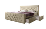 Lade das Bild in den Galerie-Viewer, Luxuriöses Boxspringbett Diva: Modern, Komfortabel mit USB, LED und Stauraum
