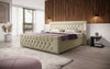 Luxuriöses Boxspringbett Diva: Modern, Komfortabel mit USB, LED und Stauraum