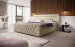 Lade das Bild in den Galerie-Viewer, Luxuriöses Boxspringbett Diva: Modern, Komfortabel mit USB, LED und Stauraum
