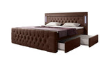 Lade das Bild in den Galerie-Viewer, Luxuriöses Boxspringbett Diva: Modern, Komfortabel mit USB, LED und Stauraum
