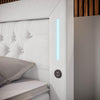 Luxuriöses Boxspringbett Diva: Modern, Komfortabel mit USB, LED und Stauraum