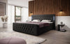 Luxuriöses Boxspringbett Diva: Modern, Komfortabel mit USB, LED und Stauraum