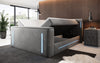 Divalo Luxus Boxspringbett mit integriertem TV-Lift und cleverem Stauraum