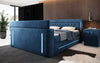 Divalo Luxus Boxspringbett mit integriertem TV-Lift und cleverem Stauraum