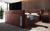 Divaneo Luxus Boxspringbett: Integrierter TV-Lift, Stauraum, Optimaler Schlafkomfort