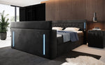 Lade das Bild in den Galerie-Viewer, Divaneo Luxus Boxspringbett: Integrierter TV-Lift, Stauraum, Optimaler Schlafkomfort
