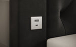 Lade das Bild in den Galerie-Viewer, Divaneo Luxus Boxspringbett: Integrierter TV-Lift, Stauraum, Optimaler Schlafkomfort
