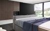 Luxuriöses Boxspringbett Jupiter: TV-Lift, RGB-Beleuchtung & Geräumiger Stauraum