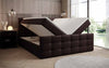 Luxuriöses Boxspringbett Luxor Kunstleder: Traumhafter Schlaf mit Cleverem Stauraum