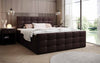 Luxuriöses Boxspringbett Luxor Kunstleder: Traumhafter Schlaf mit Cleverem Stauraum