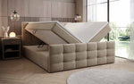 Lade das Bild in den Galerie-Viewer, Luxor Samt Boxspringbett mit Stauraum: Elegantes Komfortbett für Erholsamen Schlaf
