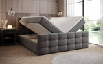 Lade das Bild in den Galerie-Viewer, Luxor Samt Boxspringbett mit Stauraum: Elegantes Komfortbett für Erholsamen Schlaf
