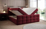 Lade das Bild in den Galerie-Viewer, Luxor Samt Boxspringbett mit Stauraum: Elegantes Komfortbett für Erholsamen Schlaf
