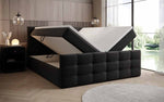 Lade das Bild in den Galerie-Viewer, Luxuriöses Boxspringbett Luxor Stoff mit Stauraum – Komfortabler Schlaf, Elegantes Design
