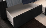 Lade das Bild in den Galerie-Viewer, Luxuriöses Samt Boxspringbett Menzogna mit LED-Beleuchtung und Praktischem Stauraum
