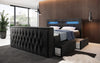 Luxuriöses Boxspringbett Menzogna: TV-Lift, USB, Stauraum für modernes Schlafzimmer