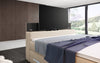 Merkur Luxus Boxspringbett mit TV-Lift, RGB-Beleuchtung und Premium-Komfort