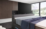 Lade das Bild in den Galerie-Viewer, Merkur Luxus Boxspringbett mit TV-Lift, RGB-Beleuchtung und Premium-Komfort
