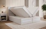 Lade das Bild in den Galerie-Viewer, Minera Boxspringbett mit LED, USB, Stauraum – Luxuriöser Schlafkomfort
