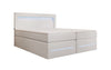 Minera Boxspringbett mit LED, USB, Stauraum – Luxuriöser Schlafkomfort