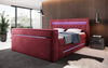 Boxspringbett Neptun mit TV Lift LED RGB Beleuchtung 9 Größen 7 Farben