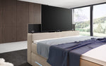 Lade das Bild in den Galerie-Viewer, Boxspringbett Neptun mit TV Lift LED RGB Beleuchtung 9 Größen 7 Farben
