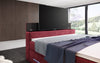 Boxspringbett Neptun mit TV Lift LED RGB Beleuchtung 9 Größen 7 Farben