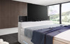 Boxspringbett Neptun mit TV Lift LED RGB Beleuchtung 9 Größen 7 Farben