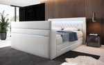 Lade das Bild in den Galerie-Viewer, Boxspringbett Neptun mit TV Lift LED RGB Beleuchtung 9 Größen 7 Farben
