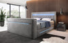 Boxspringbett Neptun mit TV Lift LED RGB Beleuchtung 9 Größen 7 Farben
