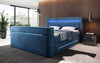 Boxspringbett Neptun mit TV Lift LED RGB Beleuchtung 9 Größen 7 Farben