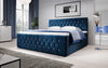 Luxuriöses Boxspringbett Nobile mit Strass, Stauraum und Optimalem Schlafkomfort