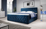 Lade das Bild in den Galerie-Viewer, Luxuriöses Boxspringbett Nobile mit Strass, Stauraum und Optimalem Schlafkomfort
