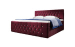 Lade das Bild in den Galerie-Viewer, Luxuriöses Boxspringbett Nobile mit Strass, Stauraum und Optimalem Schlafkomfort
