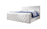 Lade das Bild in den Galerie-Viewer, Luxuriöses Boxspringbett Nobile mit Strass, Stauraum und Optimalem Schlafkomfort
