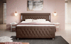Luxus Boxspringbett Paradise: LED, USB, Samt-Designbett mit Füßen für Komfort