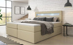 Lade das Bild in den Galerie-Viewer, Luxuriöses Repos Boxspringbett: Modernes Schlafsystem mit LED &amp; USB-Anschluss
