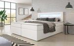 Lade das Bild in den Galerie-Viewer, Luxuriöses Repos Boxspringbett: Modernes Schlafsystem mit LED &amp; USB-Anschluss
