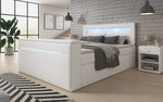 Lade das Bild in den Galerie-Viewer, Luxuriöses Boxspringbett Repos: Integrierter TV-Lift, USB &amp; LED Beleuchtung
