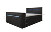 Luxuriöses Boxspringbett Repos: Integrierter TV-Lift, USB & LED Beleuchtung