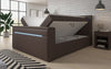 Exklusives Reposito Boxspringbett: TV-Lift, USB, LED & Integrierter Stauraum