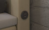 Luxuriöses Rinori Boxspringbett mit LED-Beleuchtung, USB-Anschluss und praktischem Stauraum
