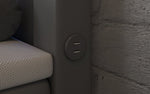 Lade das Bild in den Galerie-Viewer, Luxuriöses Rinori Boxspringbett mit LED-Beleuchtung, USB-Anschluss und praktischem Stauraum
