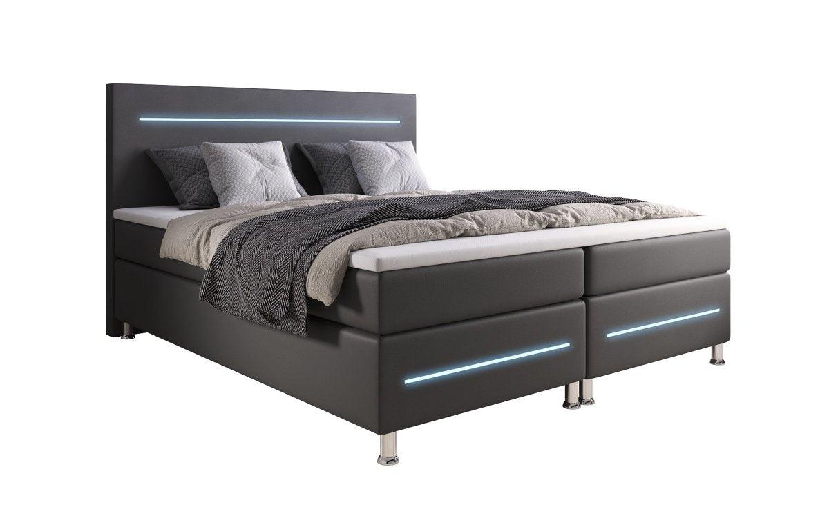 Luxuriöses Boxspringbett Sejour mit LED-Beleuchtung: Komfort und Stil für Ihr Schlafzimmer
