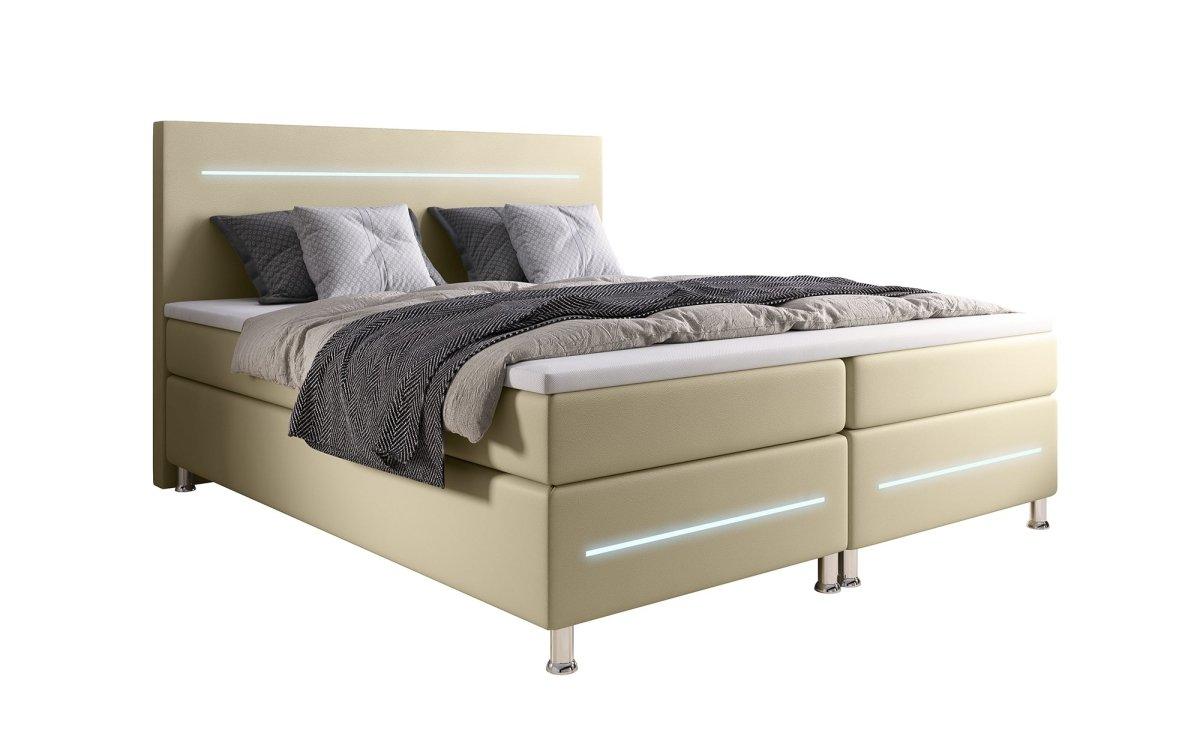 Luxuriöses Boxspringbett Sejour mit LED-Beleuchtung: Komfort und Stil für Ihr Schlafzimmer