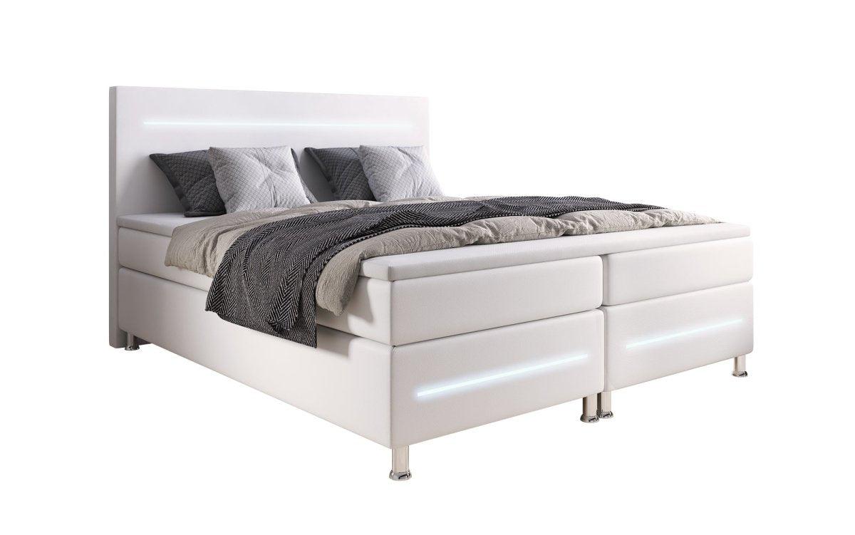 Luxuriöses Boxspringbett Sejour mit LED-Beleuchtung: Komfort und Stil für Ihr Schlafzimmer