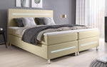 Lade das Bild in den Galerie-Viewer, Luxuriöses Boxspringbett Sejour mit LED-Beleuchtung: Komfort und Stil für Ihr Schlafzimmer
