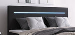 Lade das Bild in den Galerie-Viewer, Luxuriöses Boxspringbett Sejour mit LED-Beleuchtung: Komfort und Stil für Ihr Schlafzimmer
