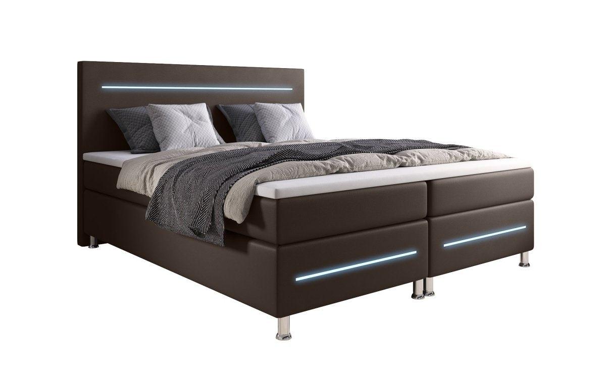 Luxuriöses Boxspringbett Sejour mit LED-Beleuchtung: Komfort und Stil für Ihr Schlafzimmer